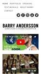 Mobile Screenshot of barryandersson.com